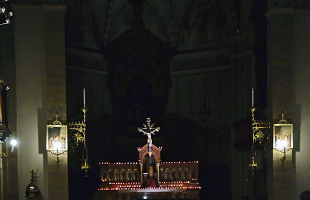 Stazione I della Via Crucis Castelletto di Brenzone