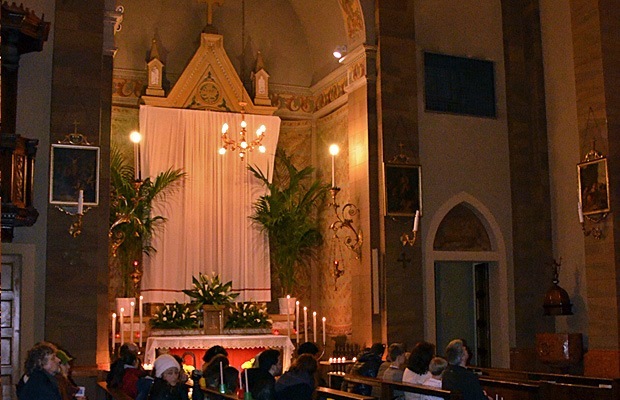 Stazione I della Via Crucis Castelletto di Brenzone