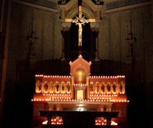 Stazione I della Via Crucis Castelletto di Brenzone