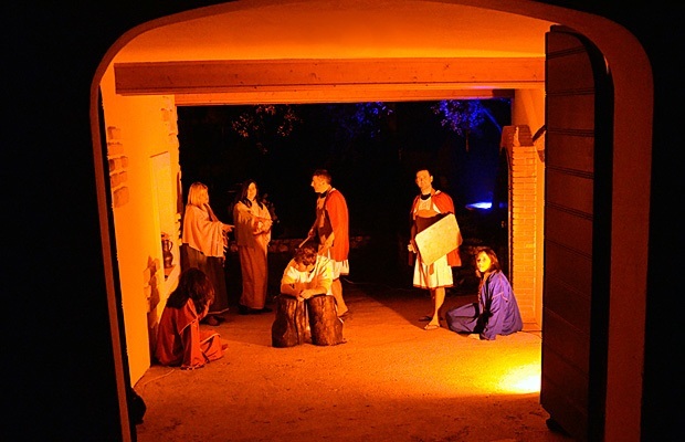 Stazione IV della Via Crucis Castelletto di Brenzone