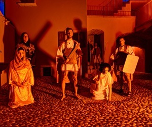 Station VI of the Via Crucis Castelletto di Brenzone