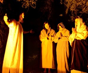 Station X of the Via Crucis Castelletto di Brenzone